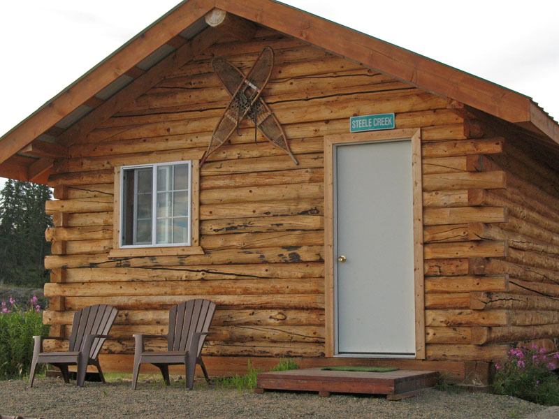 Cabin at Chicken, Alaska