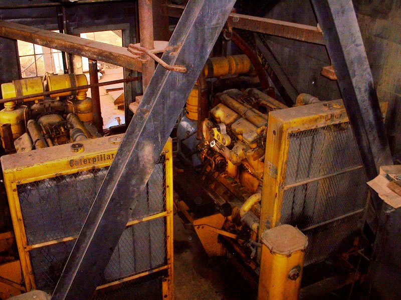 Gold dredge at Chicken, Alaska