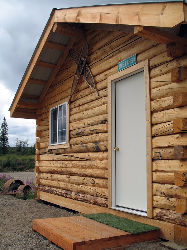 The Steele Creek Cabin at Chicken, Alaska