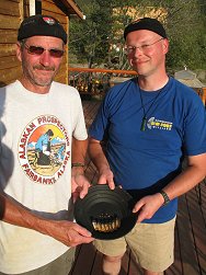 Successful German 'goldwaschen' at Chicken, Alaska